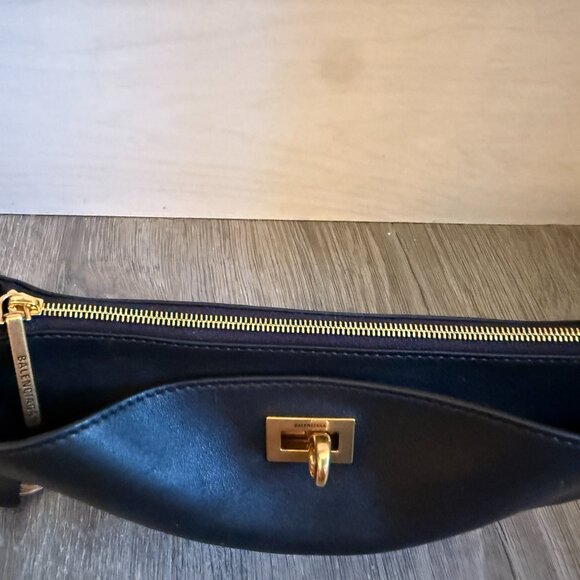 Balenciaga Rodeo Sling Pochette — Black Calfskin, Gold Hardware (NWOT) - Picture 4 of 11